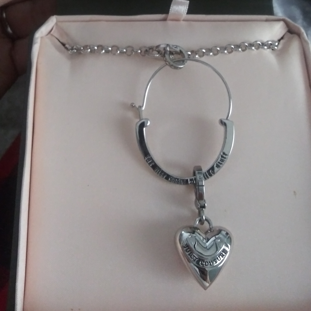 Charm holder necklace